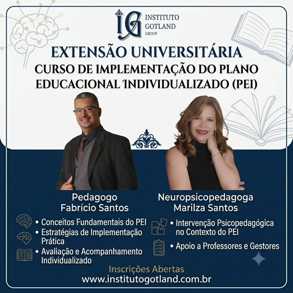 Curso de Implementação do Plano Educacional Individualizado (PEI)